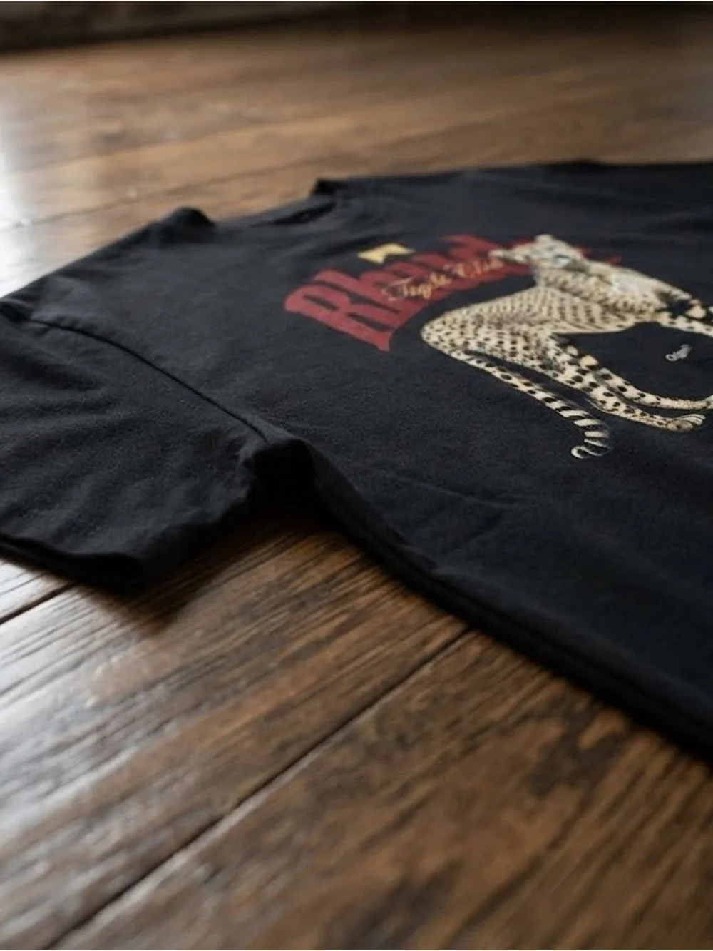 Cheetah Print Rhude Light Club Graphic Gildan T-Shirt Streetwear